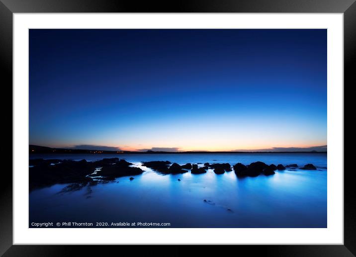 Belhaven Bay No.4 Framed Mounted Print by Phill Thornton