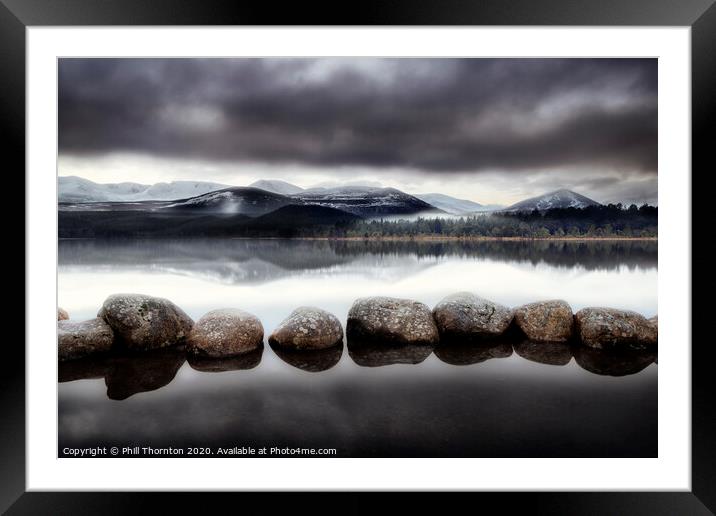 Loch Morlich No.1 3x2 Framed Mounted Print by Phill Thornton