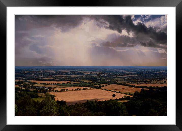 Storm over Malvern Framed Mounted Print by Scott Paul