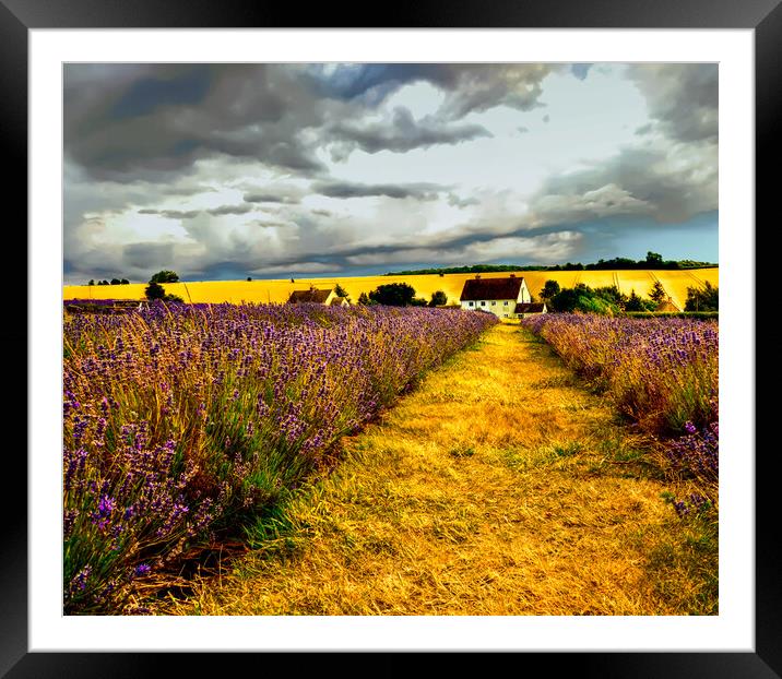 Storm in the Cotswolds Framed Mounted Print by Scott Paul