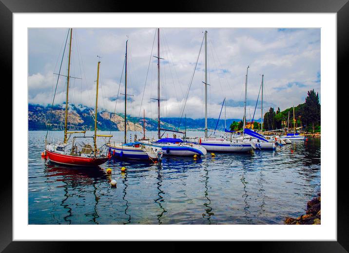 Misty Morning Framed Mounted Print by Scott Paul