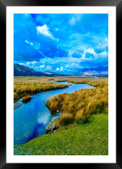 Clouds over Derwent Water Framed Mounted Print by Scott Paul