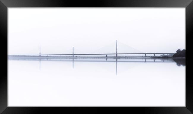 The Bridge Framed Print by Carl Johnson