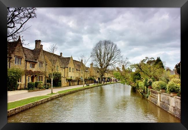 Bourton-on-the-Water Cotswolds Framed Print by Susan Snow