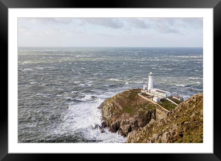 Light house Framed Mounted Print by Mike Hughes