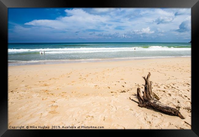 Katathani in June Framed Print by Mike Hughes