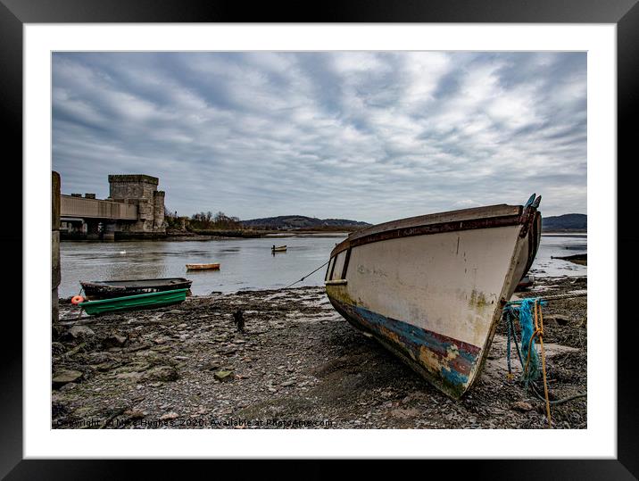 Conwy  Framed Mounted Print by Mike Hughes