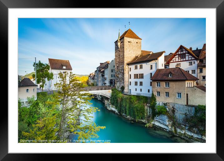 In Brugg Framed Mounted Print by Slawek Staszczuk