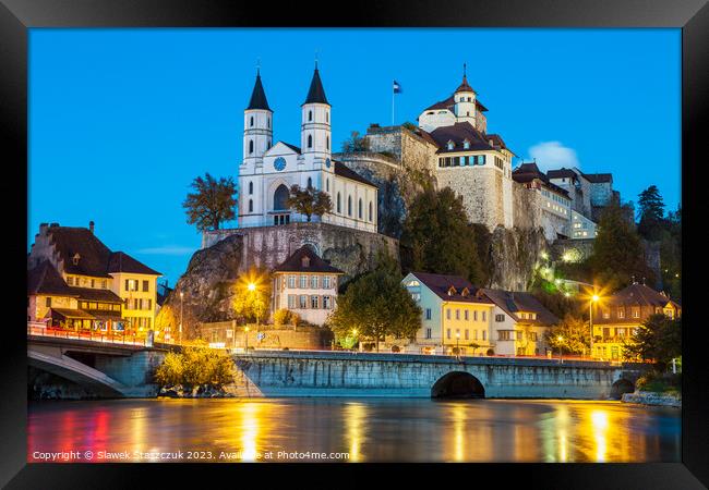 Aarburg Castle Framed Print by Slawek Staszczuk