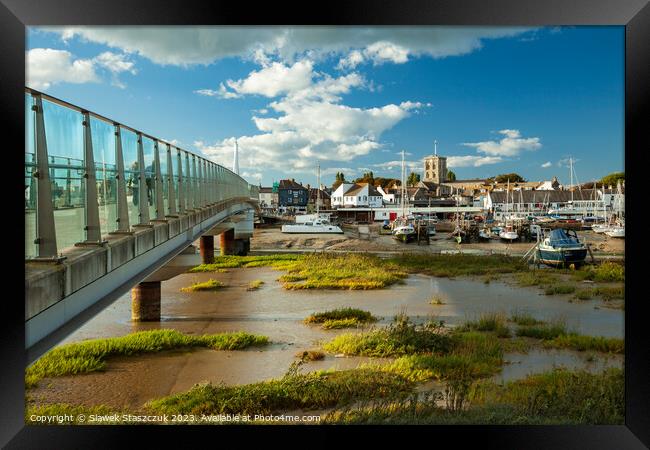 Adur View Framed Print by Slawek Staszczuk