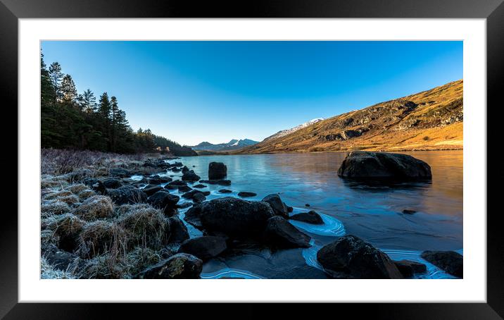 Frozen Morning Framed Mounted Print by Kingsley Summers