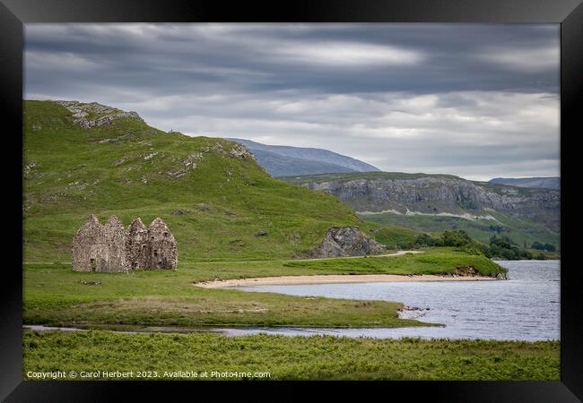 Calda House Lairg Scotland Framed Print by Carol Herbert