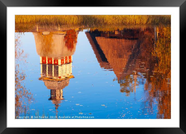 Petajavesi Old Church 4 Framed Mounted Print by Jon Sparks