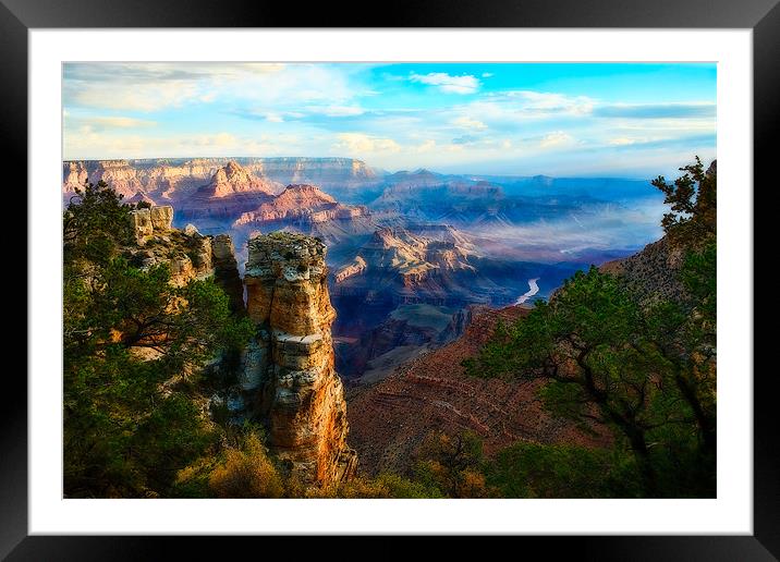 Grand Canyon Dream 2 Framed Mounted Print by Chuck Underwood