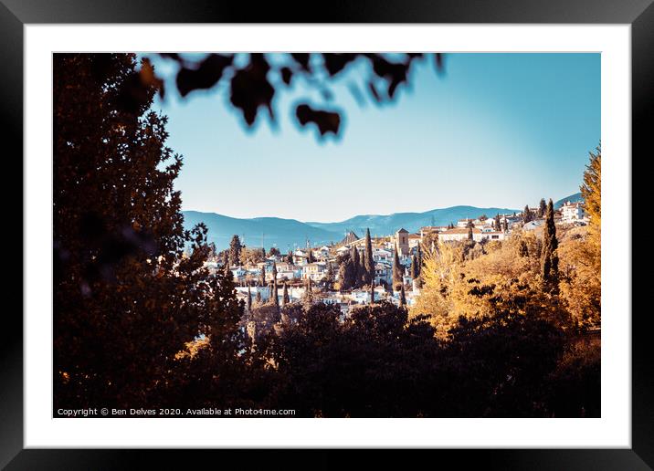 The Enchanting Spanish City Framed Mounted Print by Ben Delves