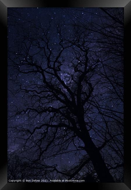 Enchanted Tree Framed Print by Ben Delves