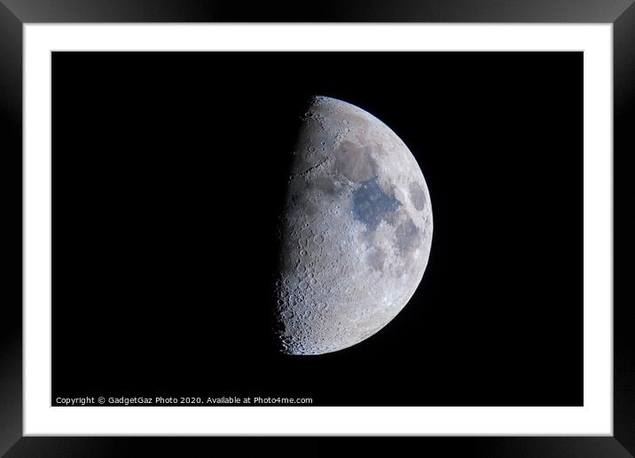 Our moon Framed Mounted Print by GadgetGaz Photo