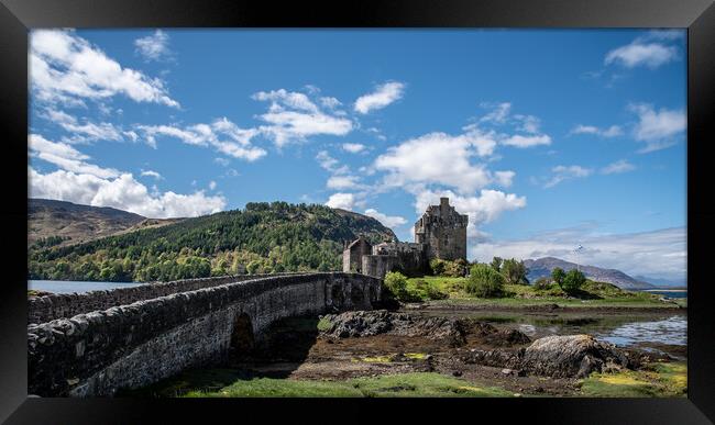 Eilean Donan castle scotland Framed Print by stuart bingham