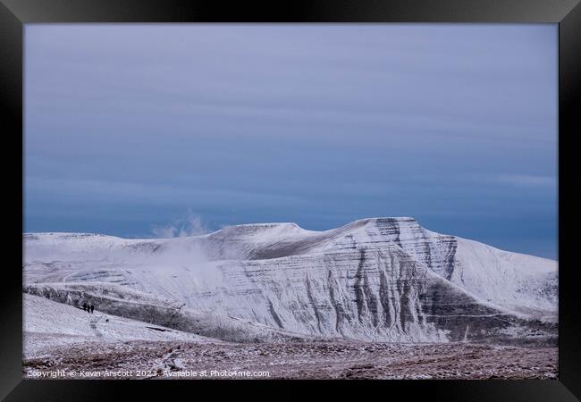 The Central Beacons Framed Print by Kevin Arscott
