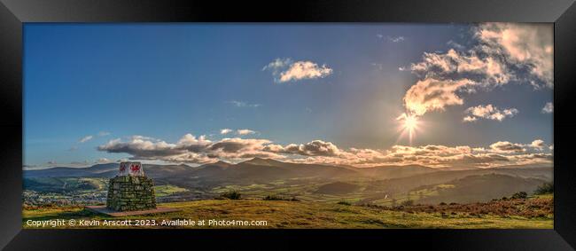 Pen-y-crug, Brecon Beacons Framed Print by Kevin Arscott