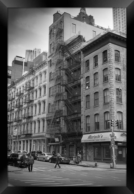 Upper West Side, New York City Framed Print by Gair Brisbane