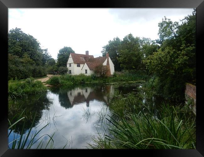 Tranquil Escape: The Cottage that Inspired John Co Framed Print by Simon Hill