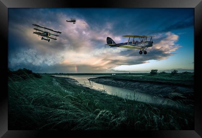 RAF 100 Years Framed Print by Peter Anthony Rollings