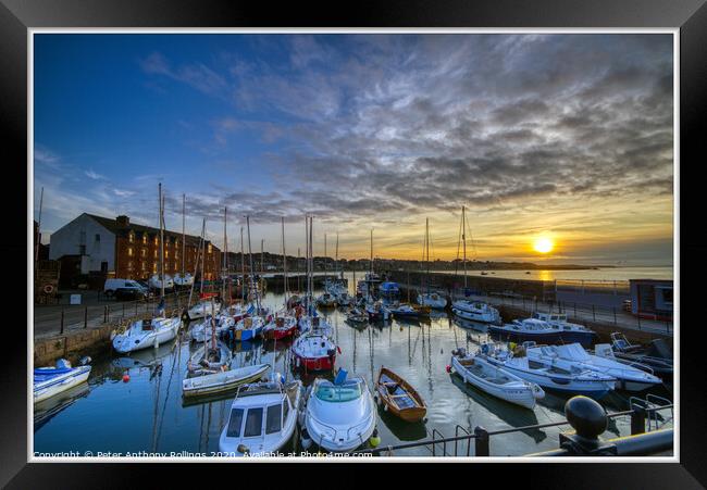 North Berwick Framed Print by Peter Anthony Rollings