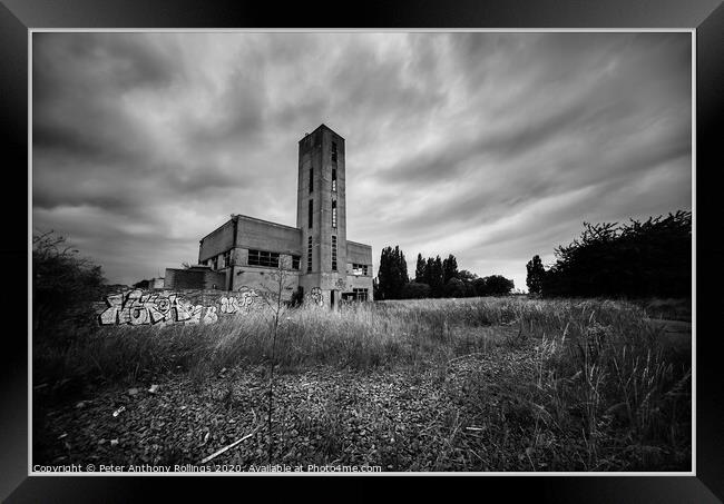 absence Framed Print by Peter Anthony Rollings