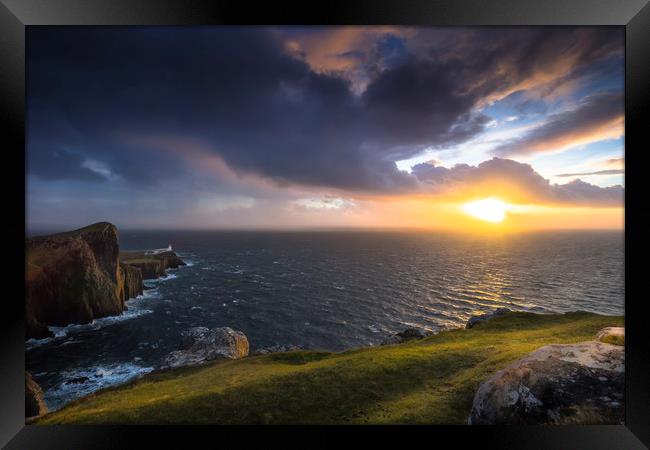 Neist Point Framed Print by Frank Heumann