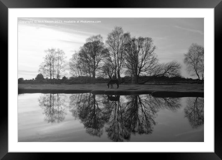 Fritham New Forest Framed Mounted Print by Nick Keown