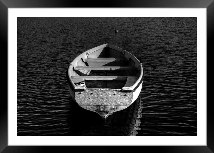 Serenity on the Lake Framed Mounted Print by Ross McNeillie