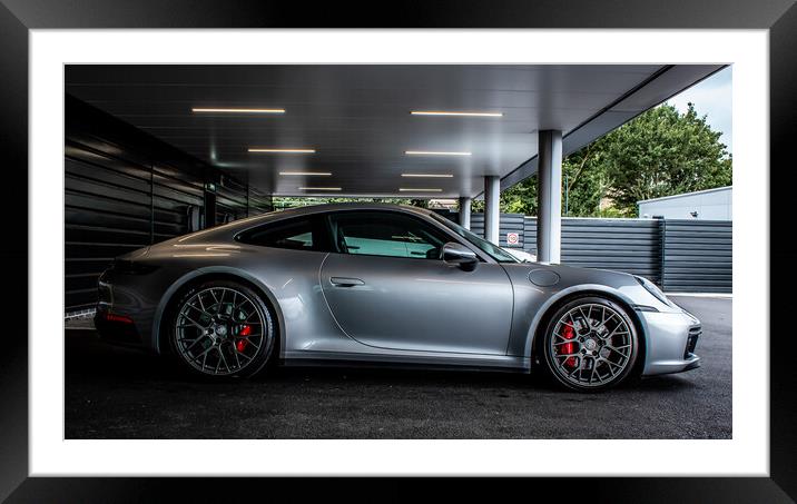 Porsche Framed Mounted Print by Dorringtons Adventures