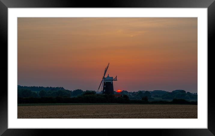 Tower mill, Framed Mounted Print by Dorringtons Adventures
