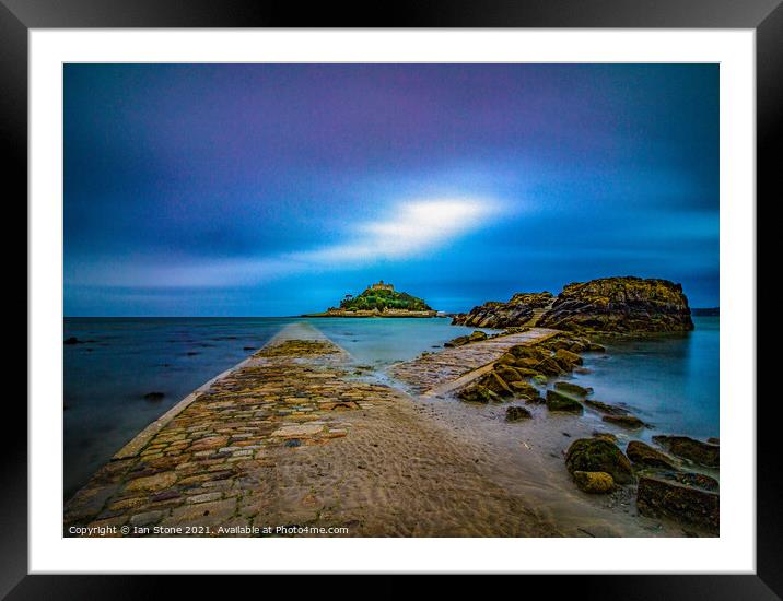 Saint Michael’s Mount  Framed Mounted Print by Ian Stone