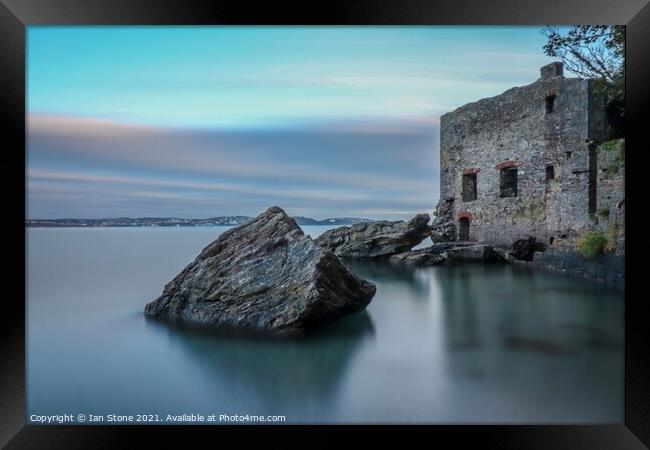 Elberry Cove  Framed Print by Ian Stone