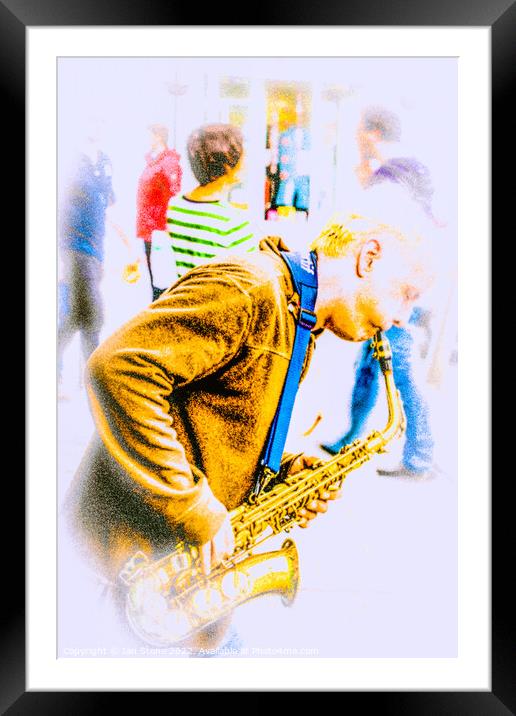 Jazz ! Framed Mounted Print by Ian Stone