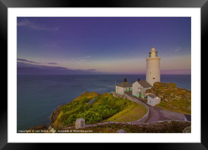 Start Point sunset Framed Mounted Print by Ian Stone