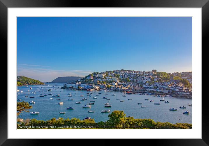 Serenity by the Salcombe Estuary Framed Mounted Print by Ian Stone