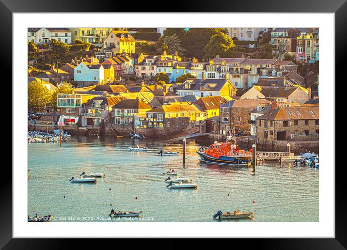 Salcombe Lifeboat Station. Framed Mounted Print by Ian Stone