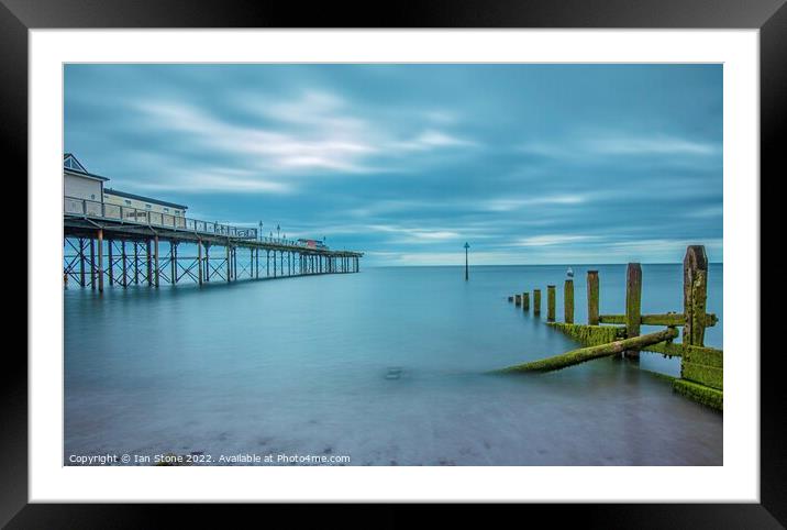 Teignmouth Pier  Framed Mounted Print by Ian Stone