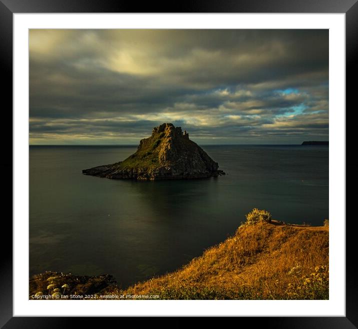 Majestic Thatcher Rock Framed Mounted Print by Ian Stone