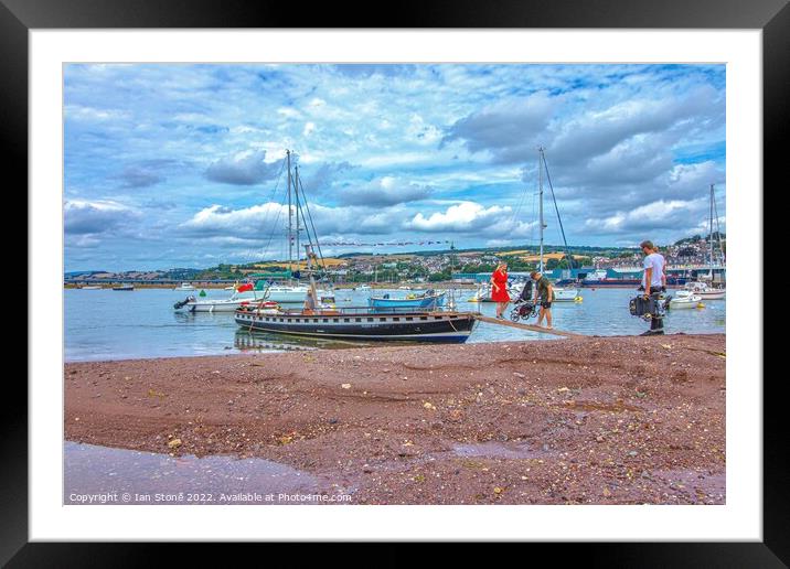 Teignmouth  Framed Mounted Print by Ian Stone