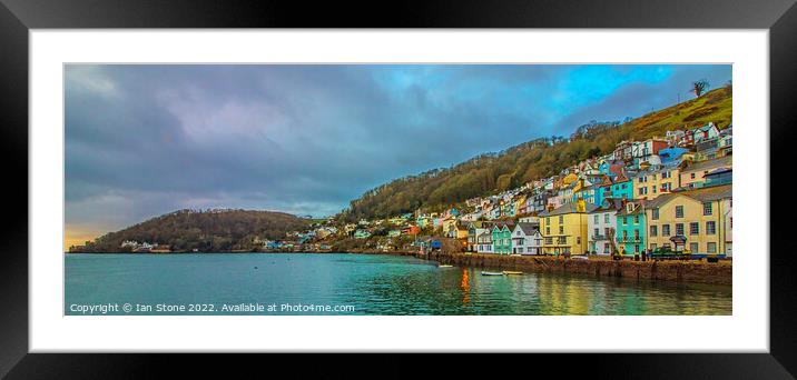 Dartmouth Panorama  Framed Mounted Print by Ian Stone