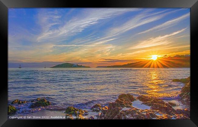 Seas the Moment !  Framed Print by Ian Stone