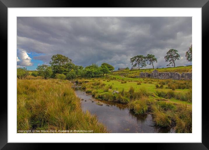 Powdermills, Dartmoor  Framed Mounted Print by Ian Stone