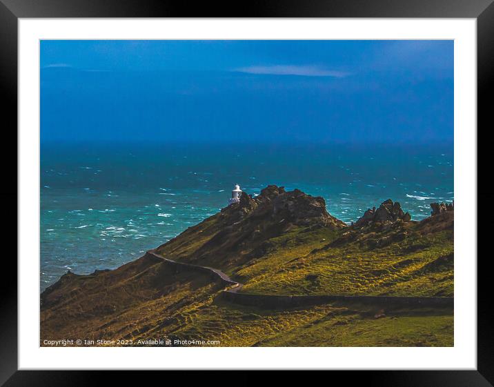 Majestic Start Point Lighthouse Framed Mounted Print by Ian Stone