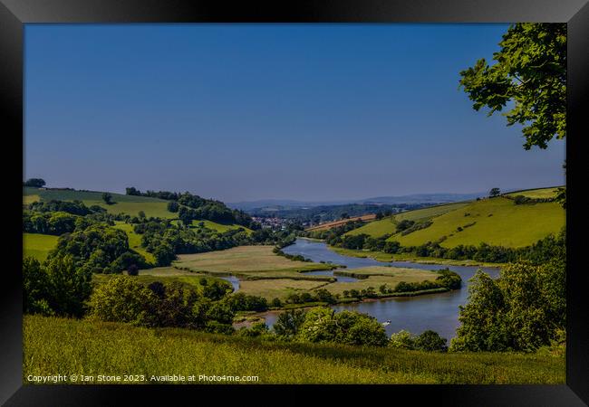 The River Dart Framed Print by Ian Stone
