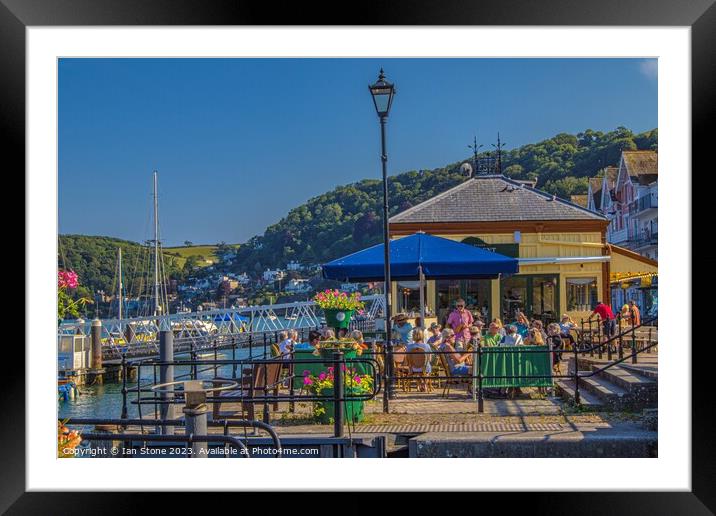 A Summer’s Day in Dartmouth  Framed Mounted Print by Ian Stone