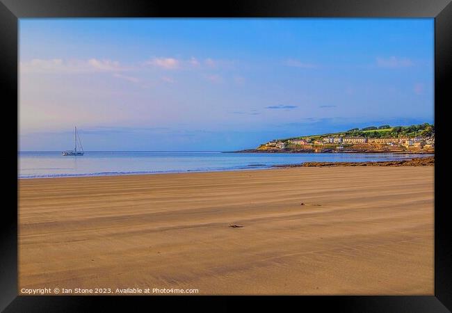 Portscatho  Framed Print by Ian Stone